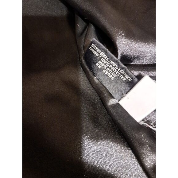 SALE! Fabulous Limited Edition Wilsons Leather Ladies Jacket Med Silvery Black - Picture 7 of 10